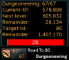 Level 67 #Roadto80Dungeoneering